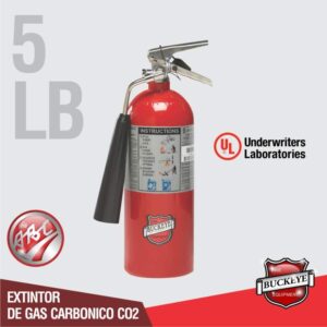 Extintor de CO2 en Barranco