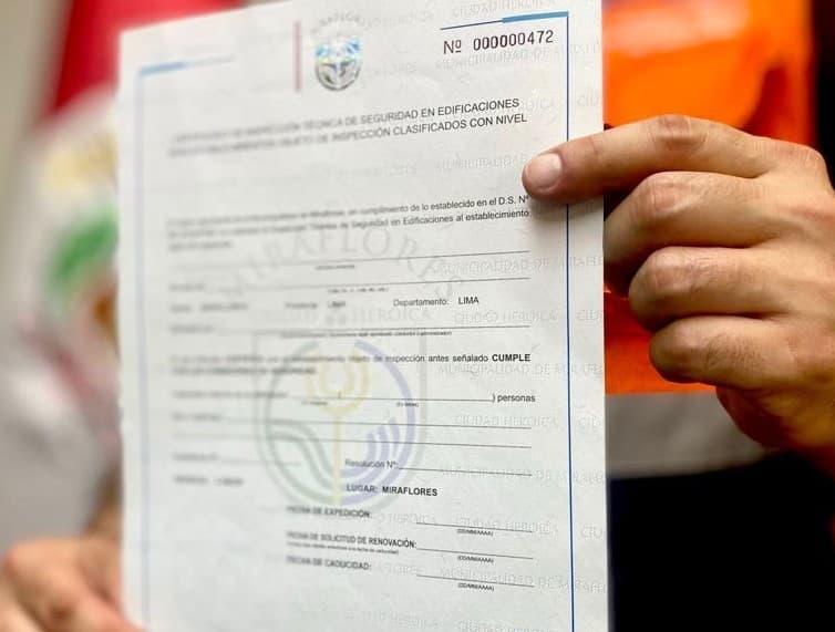 Como tramitar el certificado ITSE