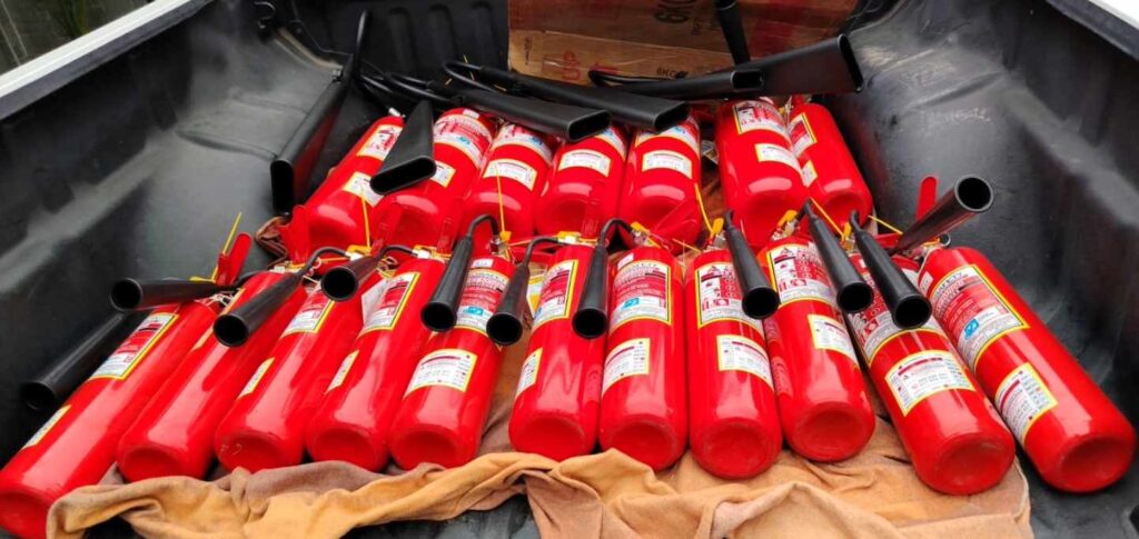 Recarga de extintores en Monterrico