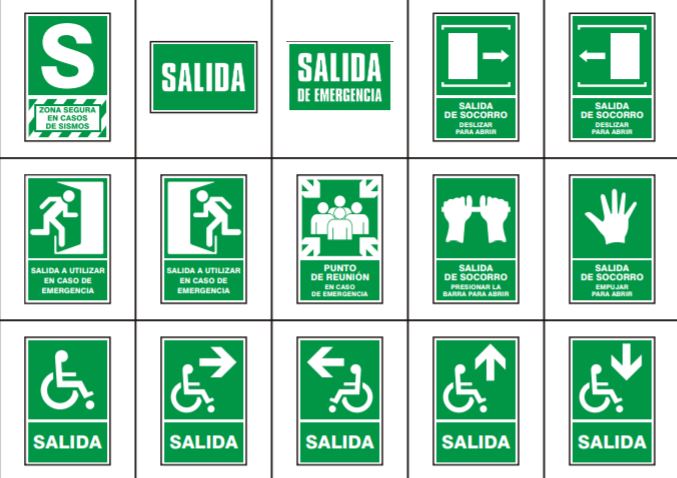Evacuación en caso de sismo