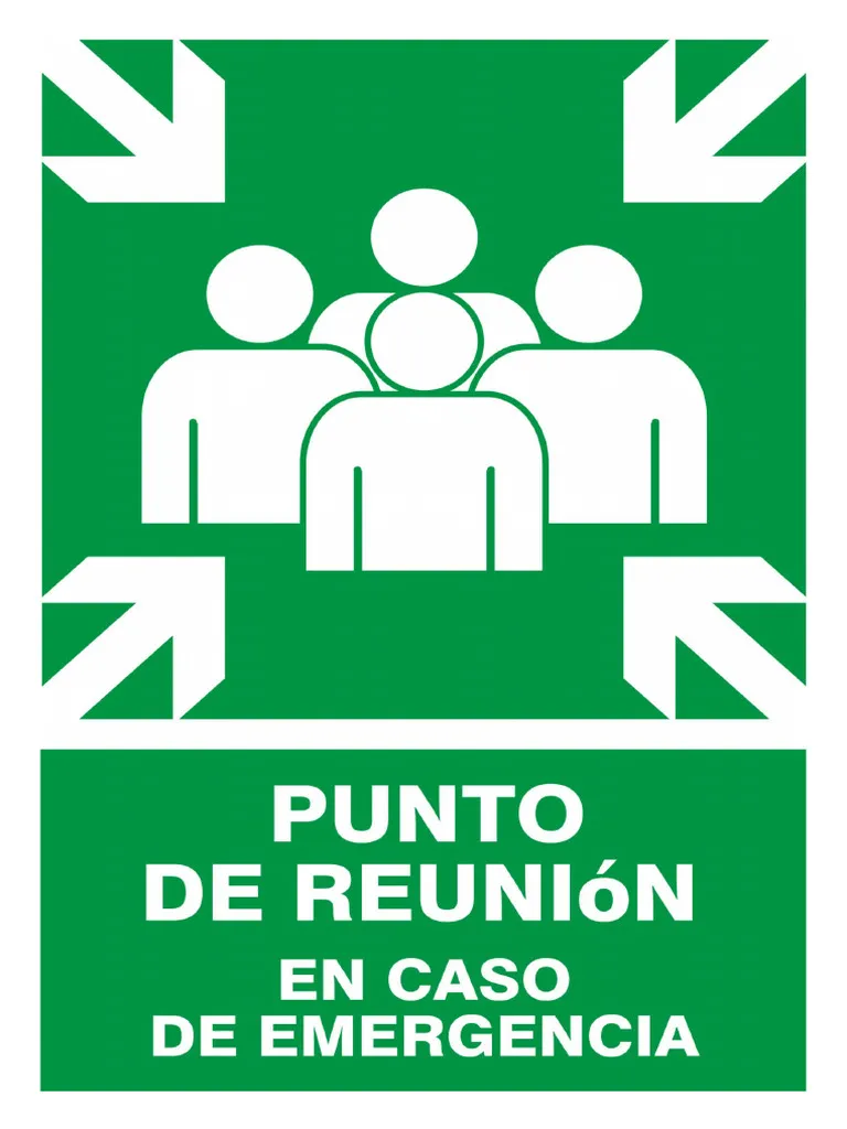 Punto de encuentro en caso de sismo